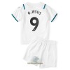 Officiële Voetbalshirt + Korte Broek Manchester City Gabriel Jesus 9 Uit 2021-22 - Kids